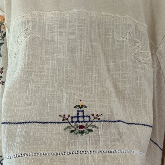 NWT Embroidered free people tunic - Picture 6 of 8